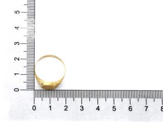 sello oro 18k con onix