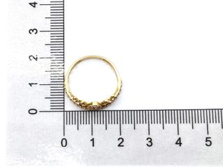 anillo oro 18k con piedra con circonita