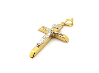 crucifijo oro 18k