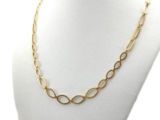 gargantilla oro 18k 25cm