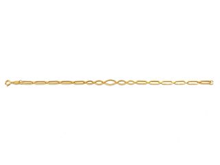 pulsera oro 18k con circonita