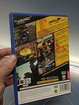 videojuego playstation 2, Driver 3 Driv3r PS2 completo