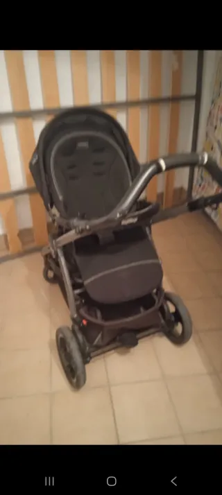 Silla de paseo negra