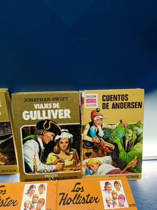 11 libri per giovani, Julio Verne, Gli Hollister, Puck e altro