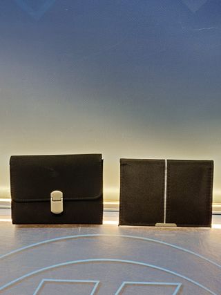 2 carteras, billetera, monedero hombre y mujer, nuevo sin uso