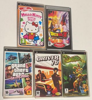 Consolle PSP con giochi inclusi