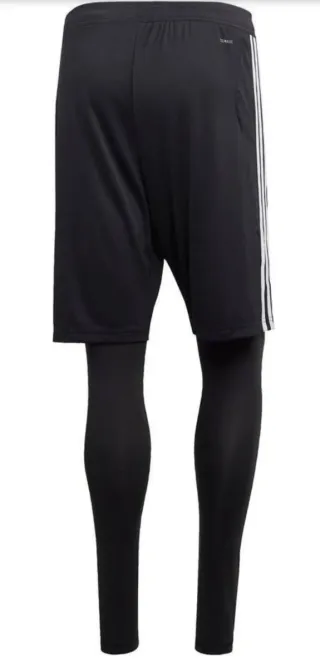Pantalón Corto Adidas 2 en 1 Tiro 19 Térmico.