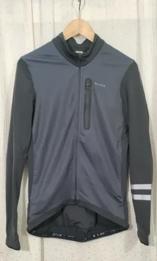 Casaco Ciclismo Triban Cinza Tamanho S