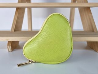 Monedero Corazón de Piel Genuina - Made in Italy