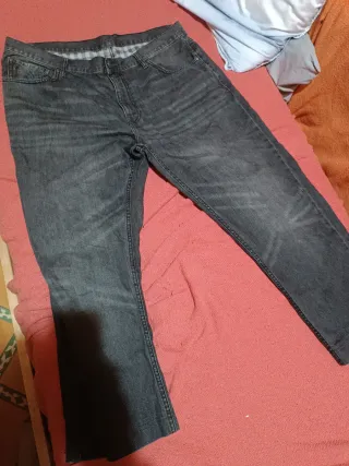 Pantalones vaqueros H&M azules y denim collection