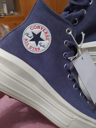 Converse All Star pelle taglia 38.5