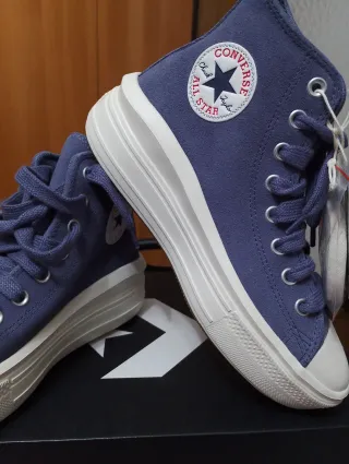 Converse All Star pelle taglia 38.5