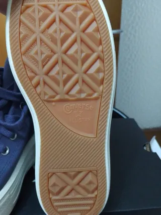 Converse All Star pelle taglia 38.5