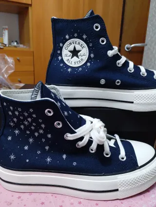 Converse ricamate Tg 39