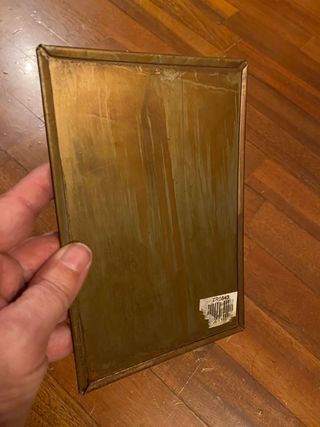 Quadretto Marilyn Monroe metallo