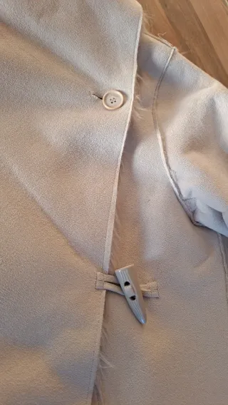 Giaccone in morbido montone sintetico