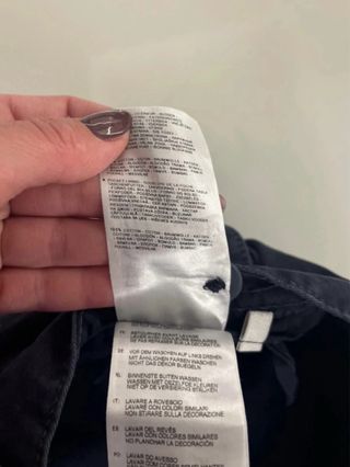 Pantalone Napapijri Uomo Blu Tg 30/L