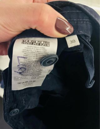 Pantalone Napapijri Uomo Blu Tg 30/L