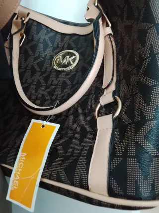 Bolso Beige y Marrón