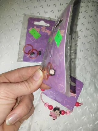 Anelli + bracciale Betty Boop