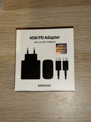 Caricabatterie Samsung 45W con cavo originale