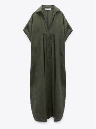 Vestido Zara Lino