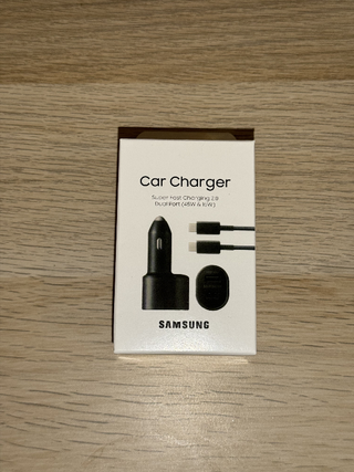 Caricabatterie auto Samsung con cavo originale