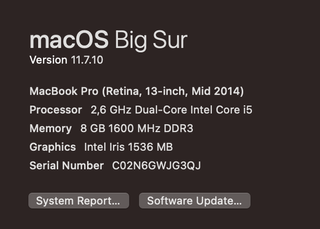 MacBook Pro Retina 13" 2014 8GB