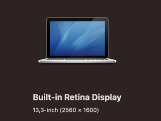 MacBook Pro Retina 13" 2014 8GB