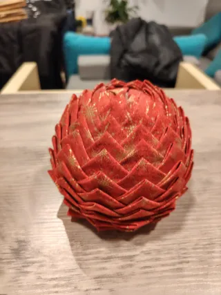 Centrotavola decorativo in tessuto