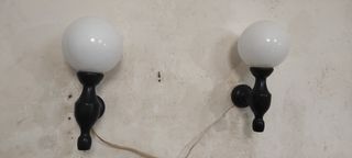 Coppia diappliques Pop Art Tulipa Opalina Bianca