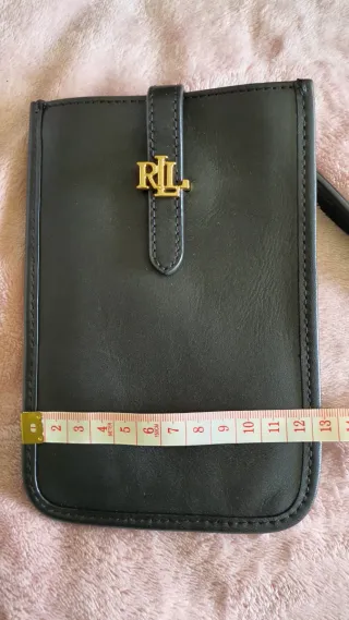 Bolso de Piel Ralph Lauren Original negro