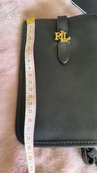 Bolso de Piel Ralph Lauren Original negro