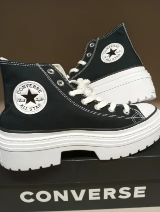 Sneakers Converse piattaforma num. 39