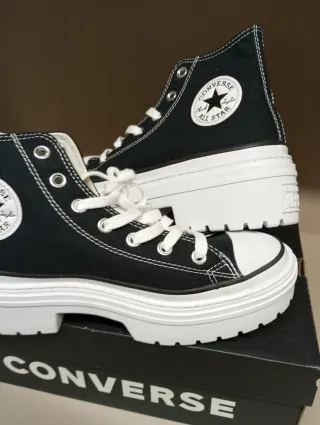 Sneakers Converse piattaforma num. 39