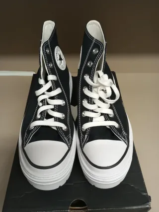 Sneakers Converse piattaforma num. 39