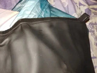 Botas altas piel y goretex negras talla 40