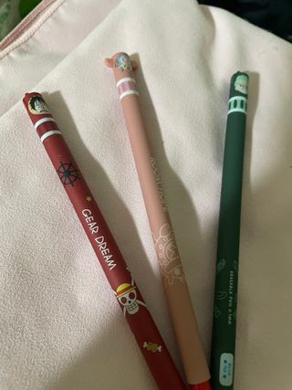 Set 3 Penne Cancellabili One Piece (simil Legami)