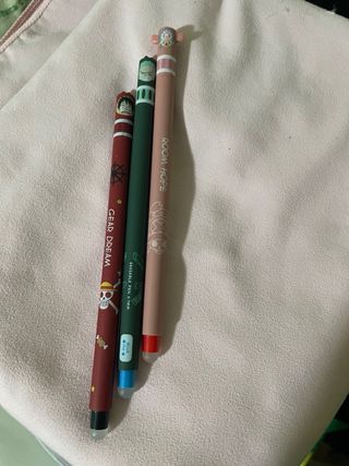 Set 3 Penne Cancellabili One Piece (simil Legami)