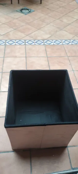 Puff di tessuto rosa, stile terciopelo