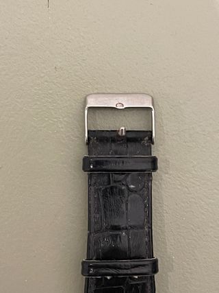 Reloj Nowley Rectangular Negro y Plateado