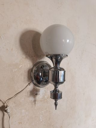 Coppia diappliquevintageinottoneargentato. AGE SPACE