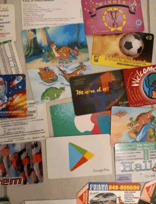 Lotto 38 Schede Telefoniche Italiane Internazional