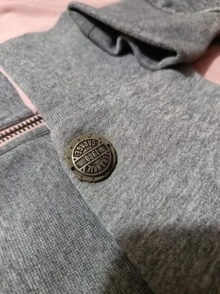 Felpa  Vintage Frankie Garage XS,veste più grande