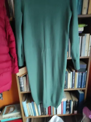 Vestito donna invernale verde