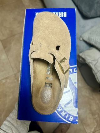 Birkenstock Boston BS Beige Talla 37