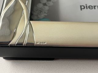 Cornice Pierre Cardin Argento con Pietre Verdi