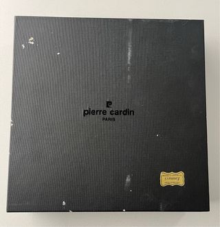 Cornice Pierre Cardin Argento con Pietre Verdi