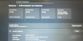 HP 860 16" G9 i7 1255U 16GB RAM 512GB SSD