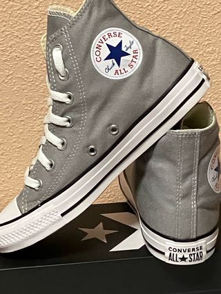 Converse CTAS Hi Taglia 38 Dolphin/Bianco/Nero